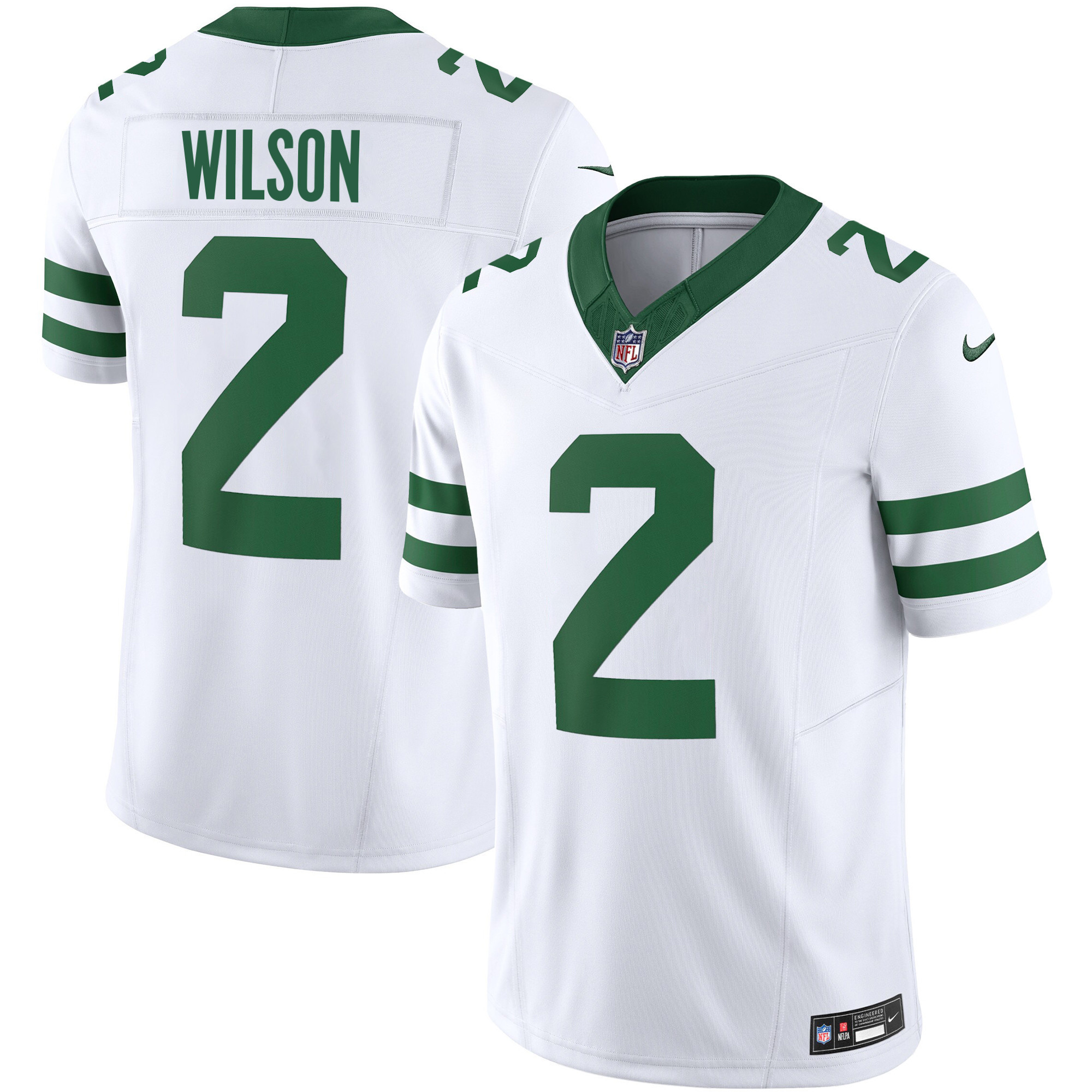 Zach Wilson Men's New York Jets Legacy Limited White Jersey - All Stitched