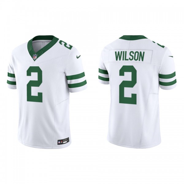 Zach Wilson New York Jets White Legacy Vapor F.U.S.E. Jersey