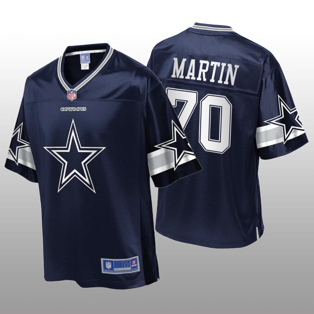 Zack Martin Dallas Cowboys Pro Line Navy Icon Jersey