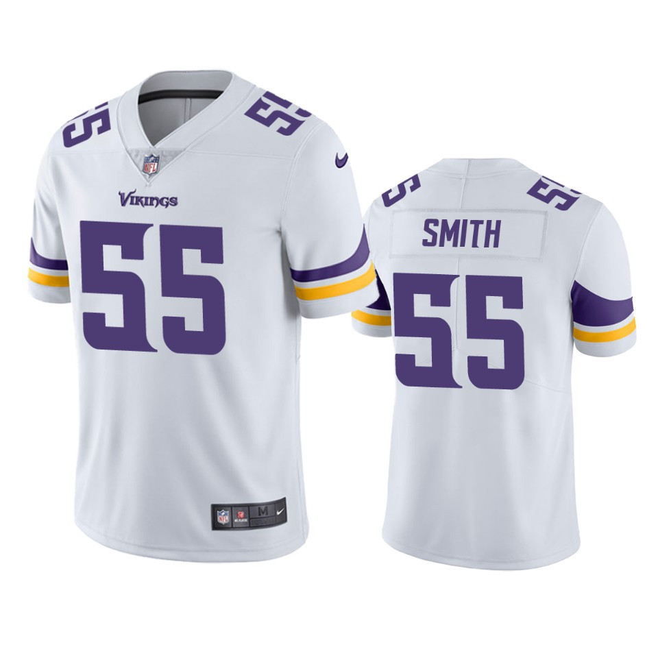Za’Darius Smith Minnesota Vikings White Vapor Limited Stitched Jersey Za’Darius Smith Minnesota Vikings White Vapor Limited Stitched Jersey