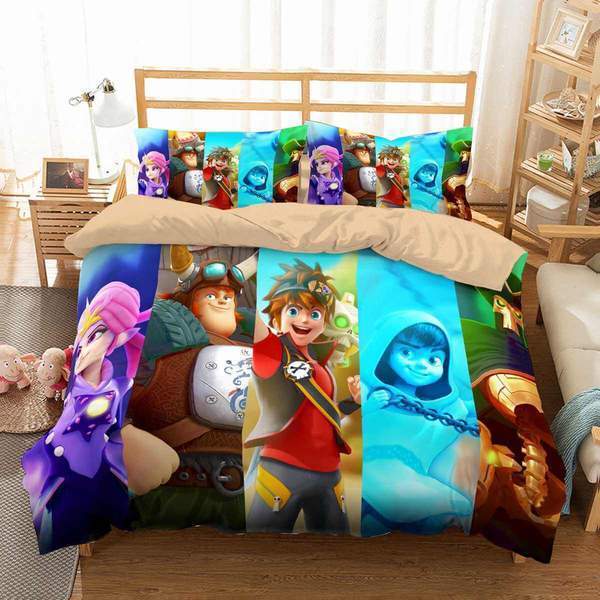 Zak Storm 3D Customized Duvet Cover Bedding Set