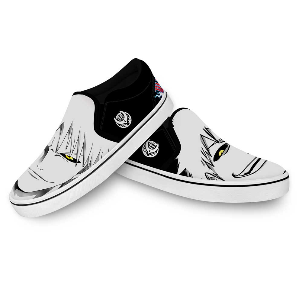Zangetsu Slip-On Shoes Canvas Custom Anime Bleach Shoes