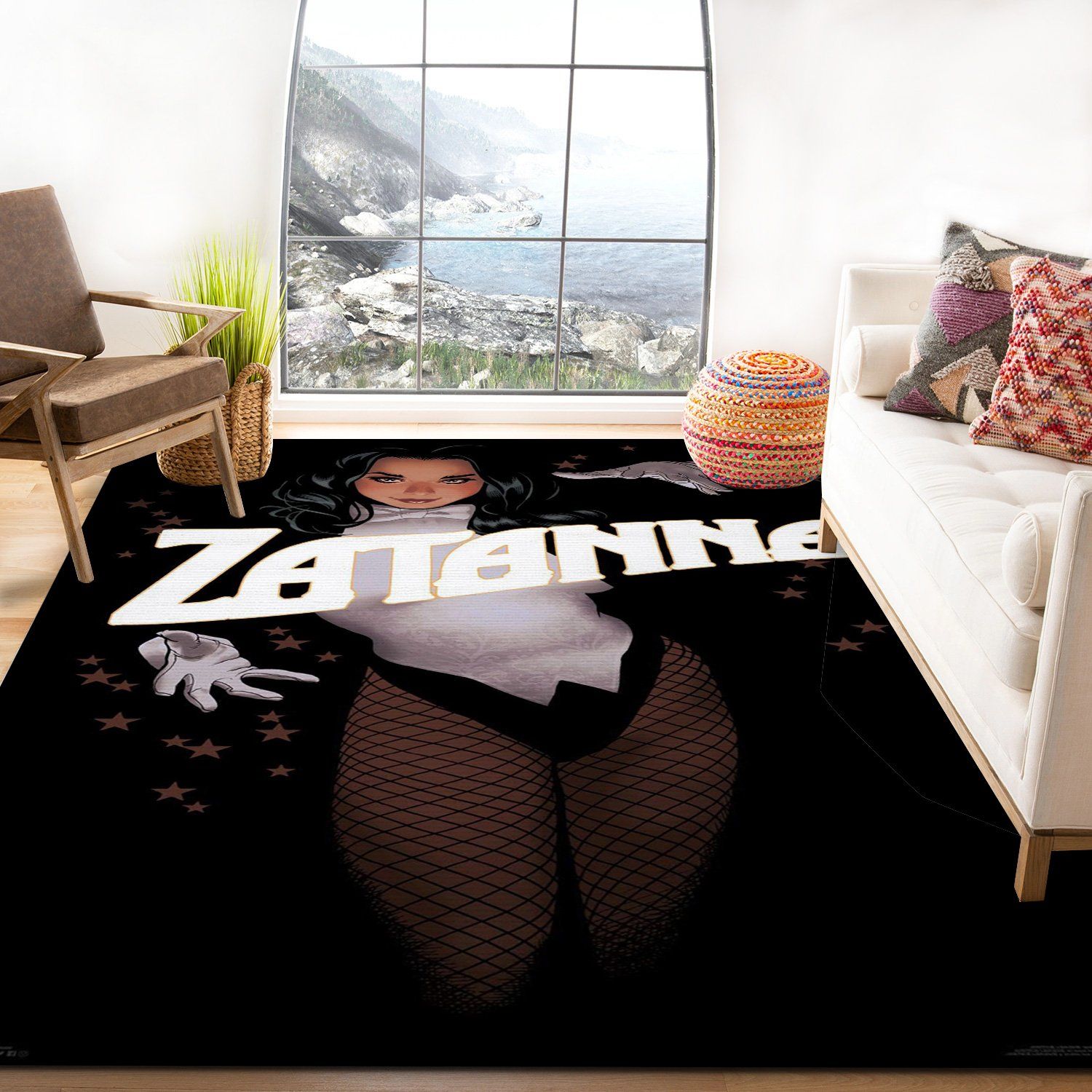 Zantanna Rectangle Rug – Custom Size And Printing