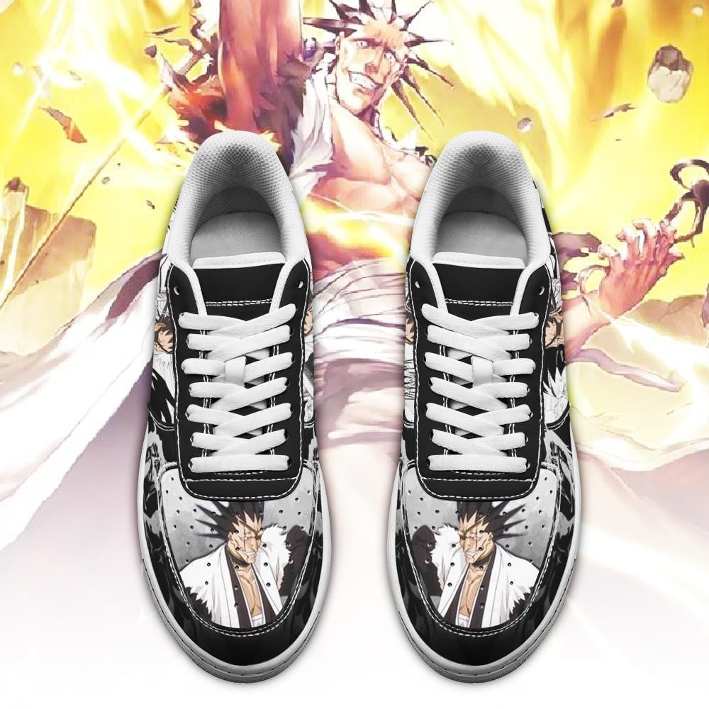 Zaraki Kenpachi Sneakers Bleach Anime Shoes Fan Gift Idea