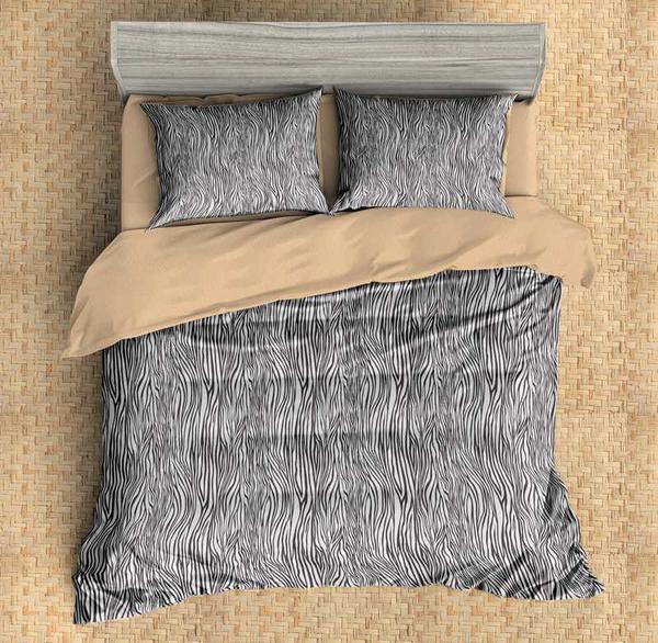 Zebra 3D Customized Duvet Cover Bedding Set