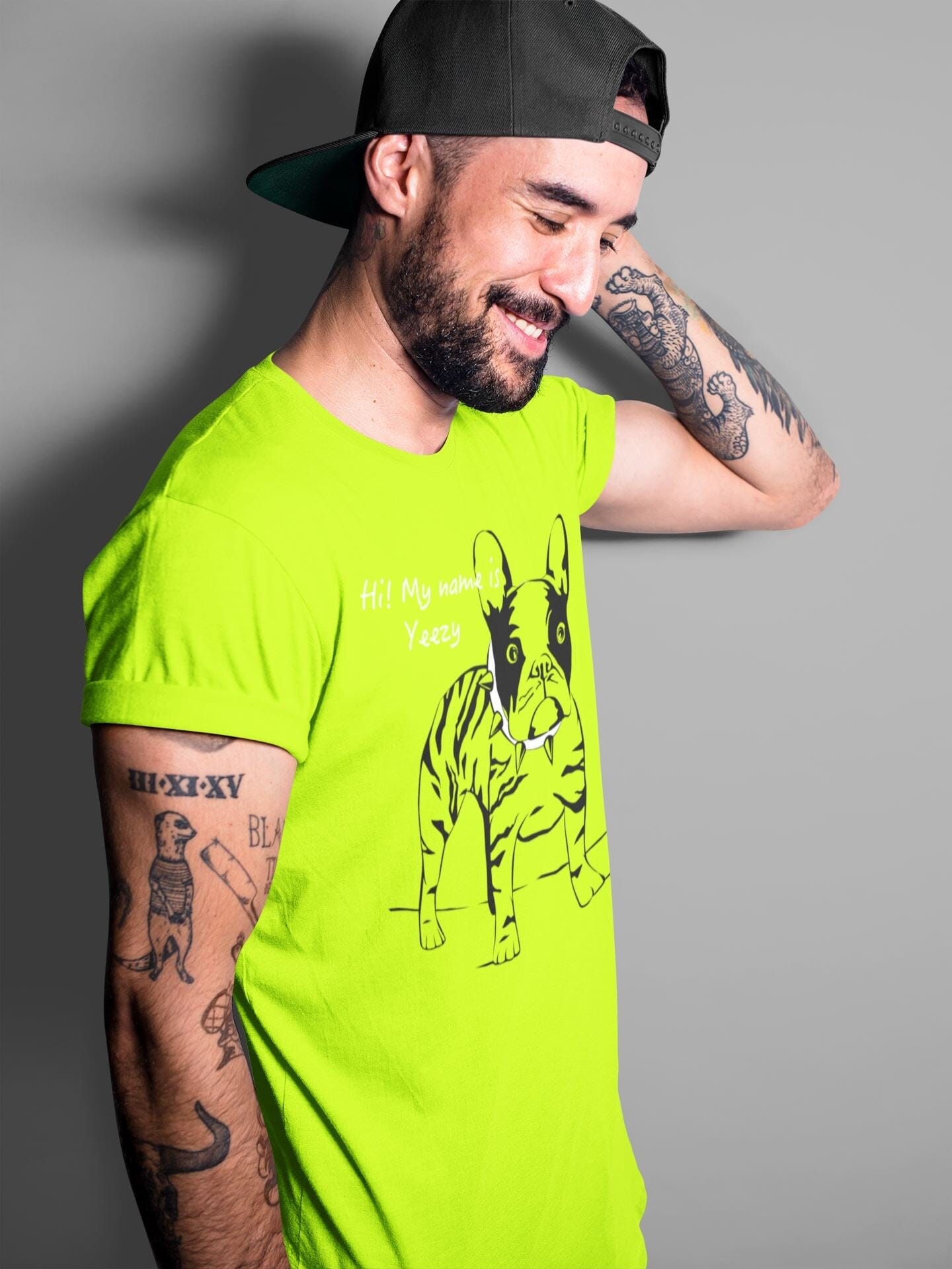 Zebra Frenchie Unisex Tshirt – Yeezy 350 V2 Yeezreel
