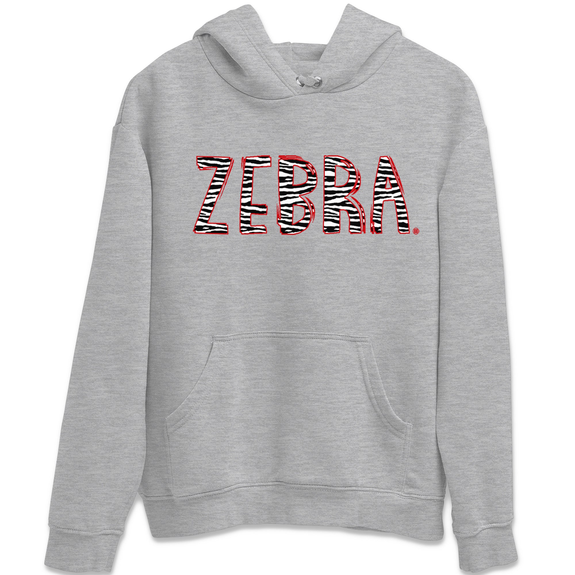 Zebra Letters Unisex Hoodie – Yeezy 350 Zebra