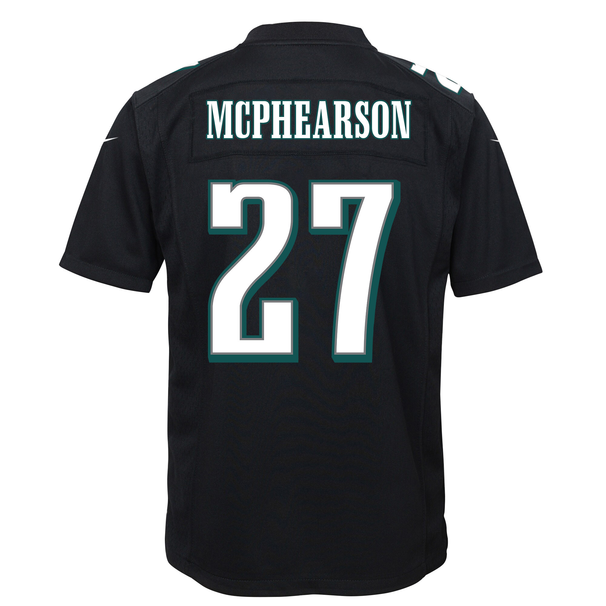 Zech McPhearson 27 Philadelphia Eagles Super Bowl LVII Champions Youth Game Stitched Jersey – Black
