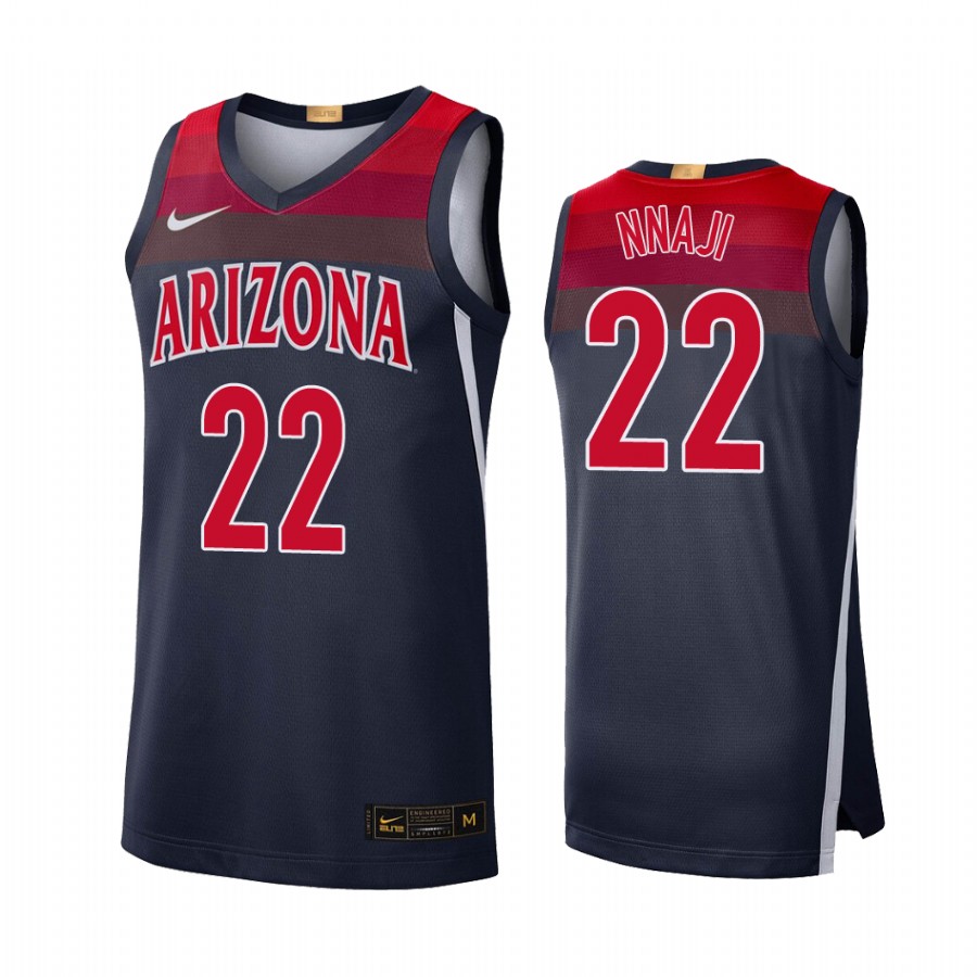 Zeke Nnaji Arizona Wildcats #22 Limited College Baketball Jersey - Navy