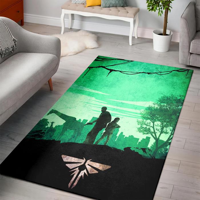 Zelda Last of Us Rectangle Rug – Custom Size And Printing