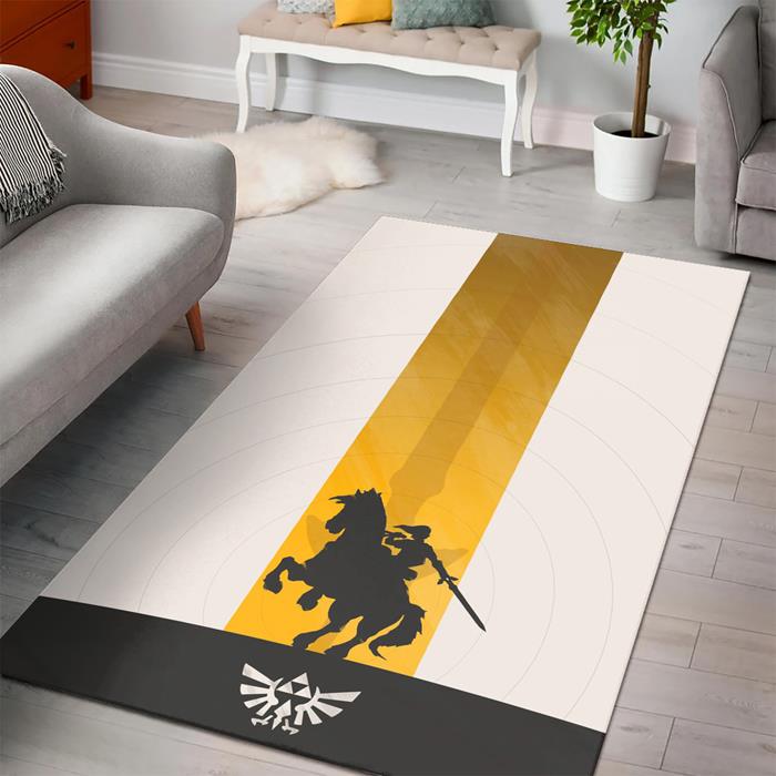 Zelda Twilight Princess Rectangle Rug – Custom Size And Printing