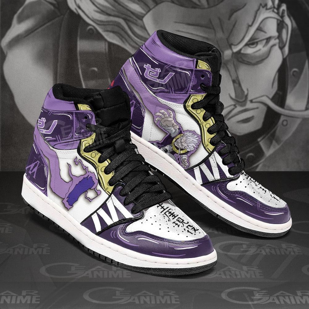 Zeno Zoldyck JD1s Sneakers Hunter x Hunter Anime Shoes, Air Jordan Hightop