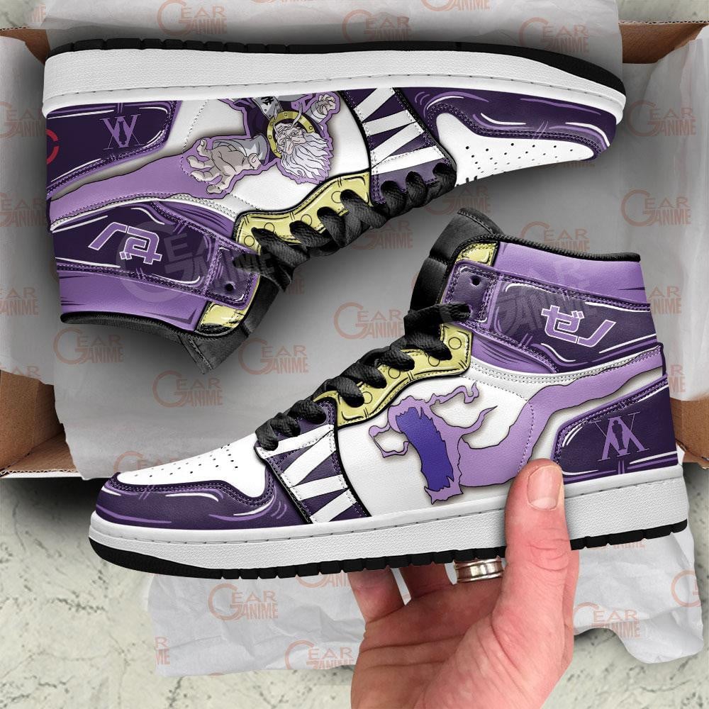 Zeno Zoldyck JD1s Sneakers Hunter x Hunter Anime Shoes, Air Jordan Hightop