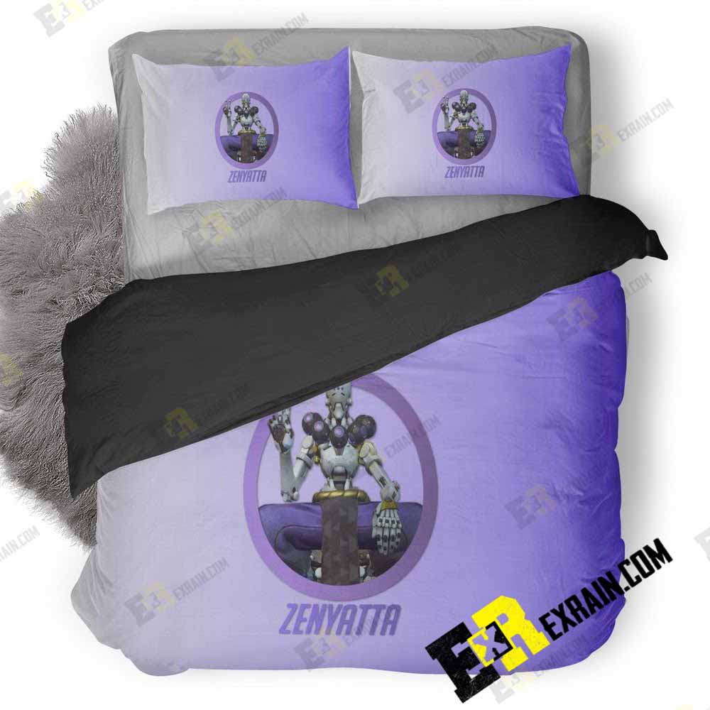 Zenyatta Overwatch Hero 2F 3D Customized Duvet Cover Bedding Set