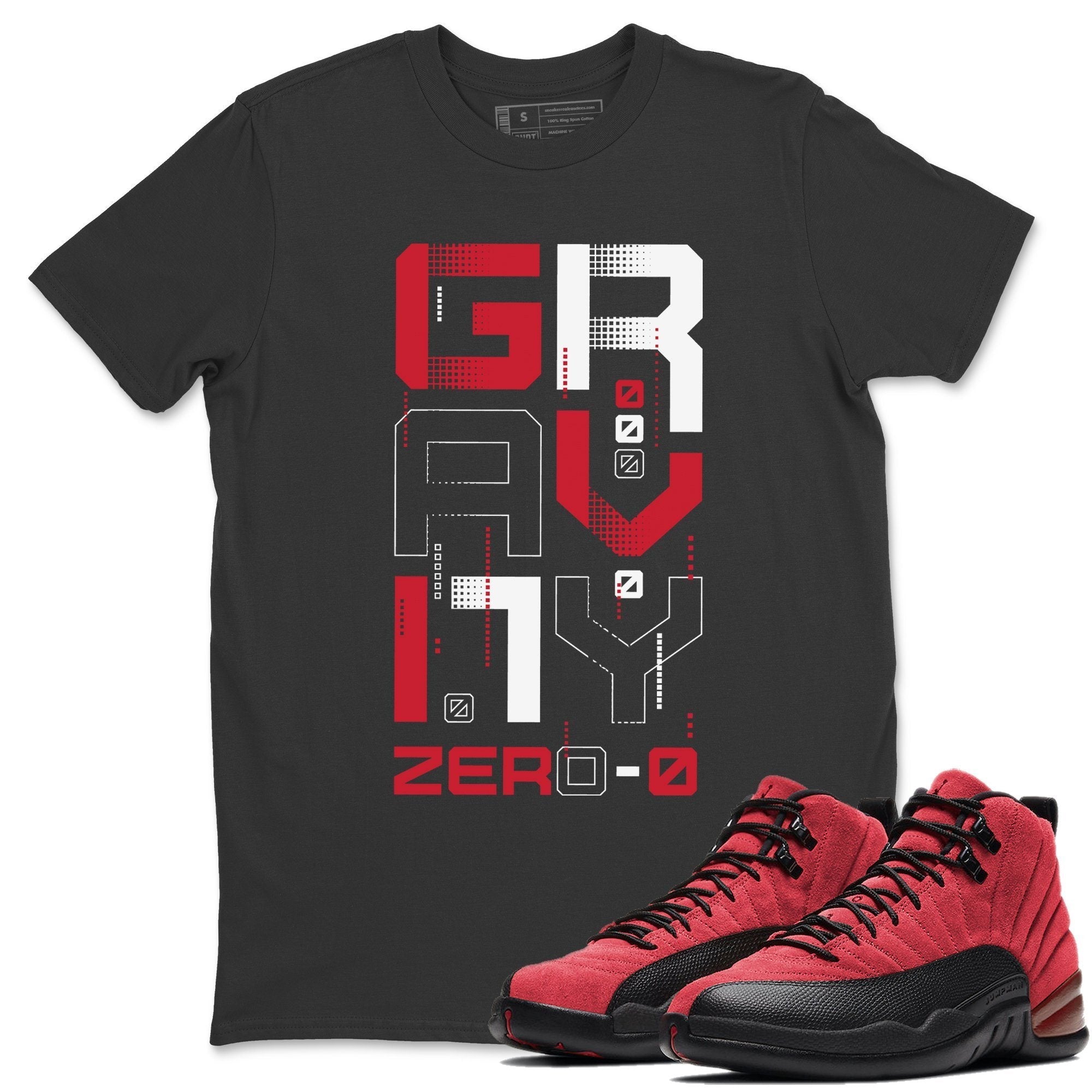Zero Gravity Unisex Tshirt – Air Jordan 12 Reverse Flu Game