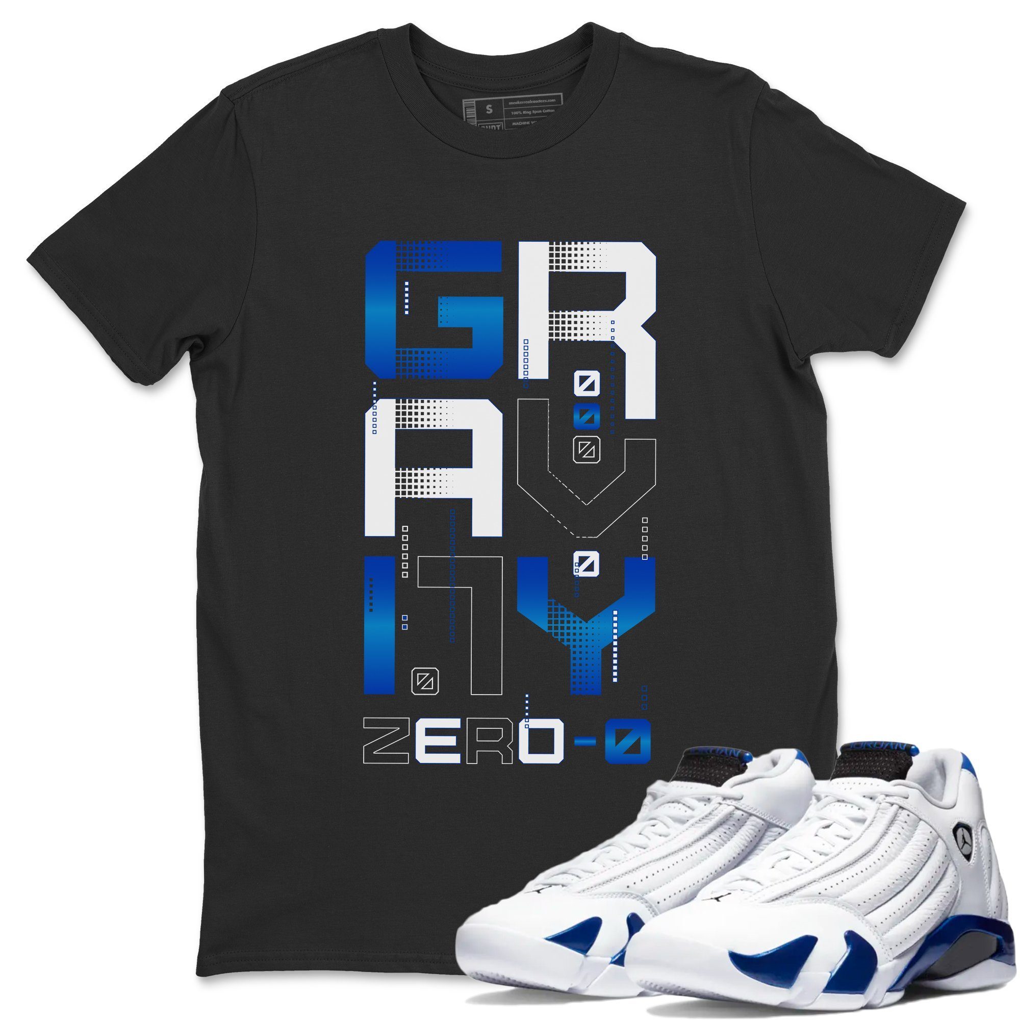 Zero Gravity Unisex Tshirt – Air Jordan 14 Hyper Royal