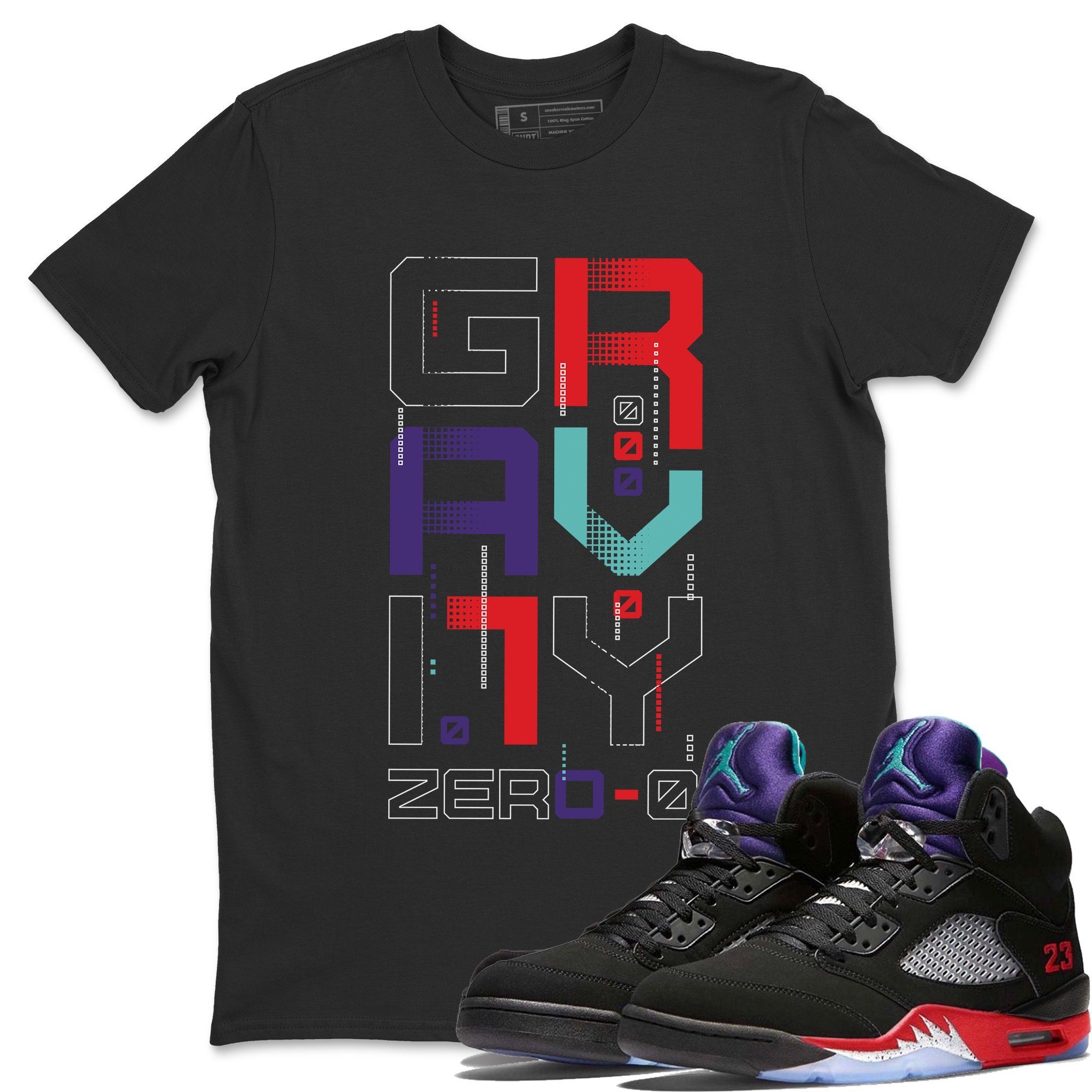 Zero Gravity Unisex Tshirt – Air Jordan 5 Top 3