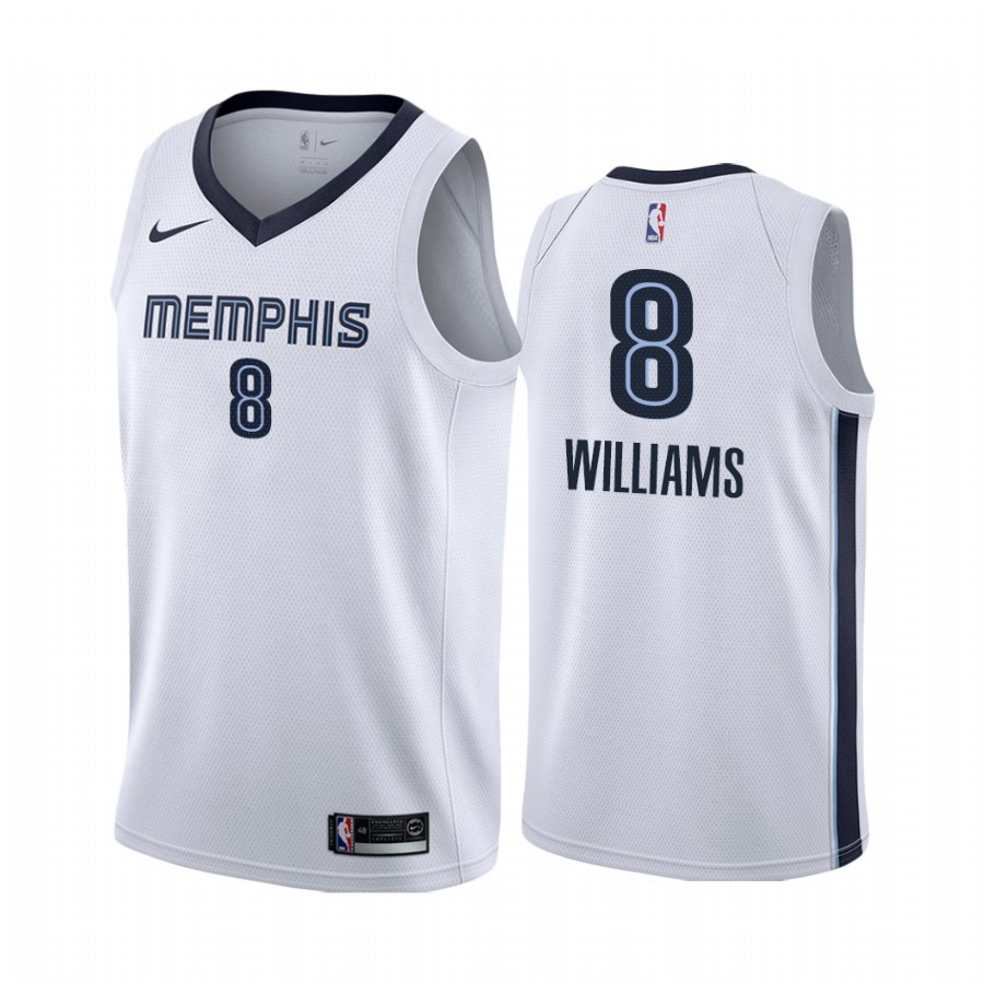 Ziaire Williams 2021 NBA Draft Memphis Grizzlies Association Edition Jersey White