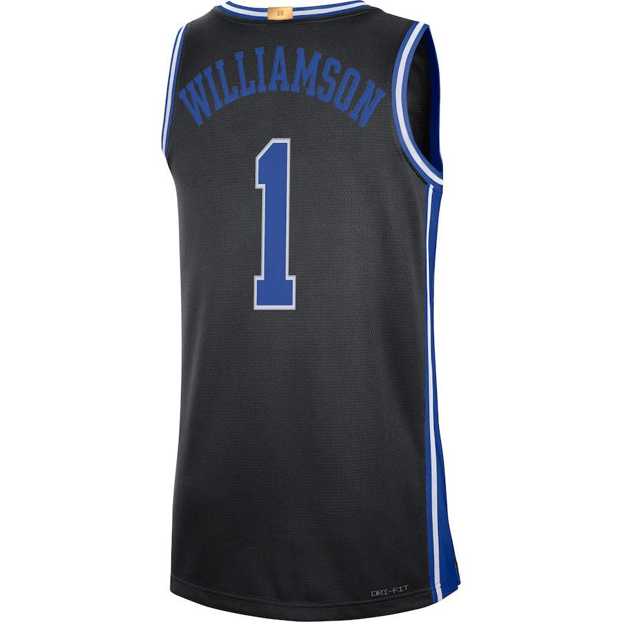 Zion Williamson Duke Blue Devils Player Limited Basketball Stitched Jersey – Black