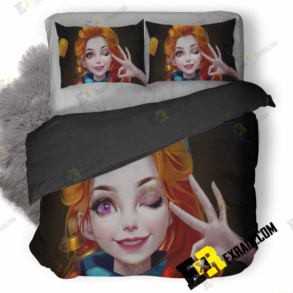Zoe League Of Legends Game Zl 3D Customized Duvet Cover Bedding Set