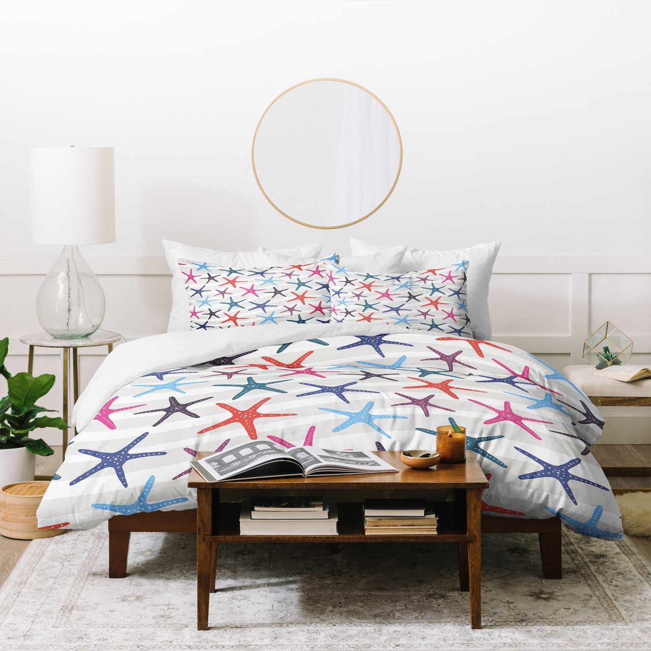 Zoe Wodarz Star Fish Duvet Cover Bedding Set