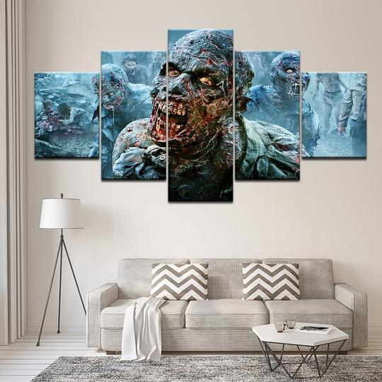 Zombie 09 – Movie Canvas Art Wall Decor