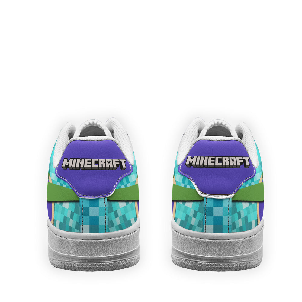 Zombie Minecraft Custom Air Sneakers