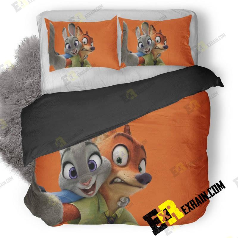 Zootopia 3D Customized Duvet Cover Bedding Set