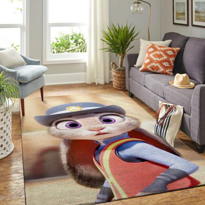 Zootopia Disney Movie Living Room Area Rectangle Rug