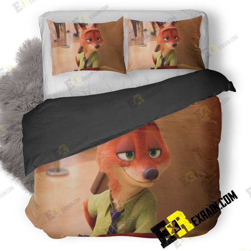 Zootopia Movie 3D Customized Duvet Cover Bedding Set