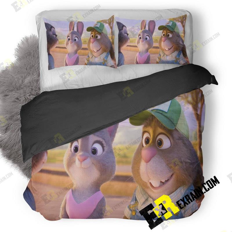 Zootopia Movie Desktop 3D Customized Duvet Cover Bedding Set