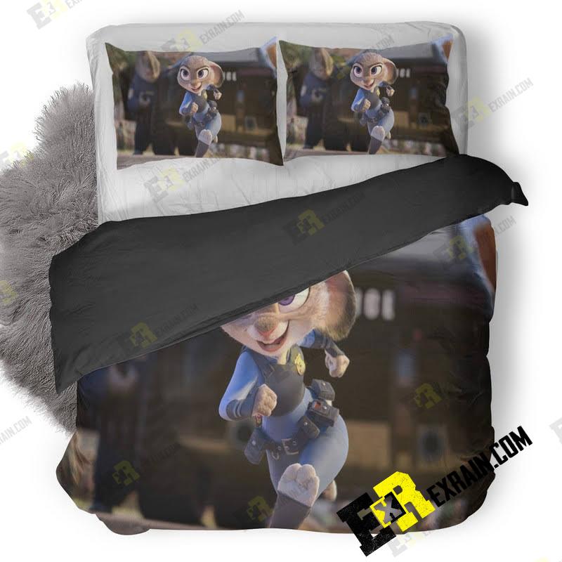 Zootopia Movie Pc 3D Customized Duvet Cover Bedding Set