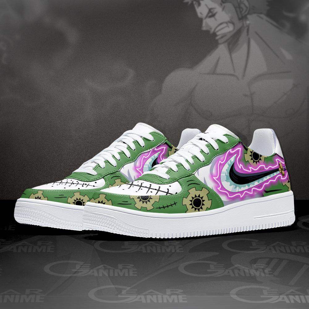 Zoro Enma Blade Air Sneakers Custom Wano One Piece Anime Shoes