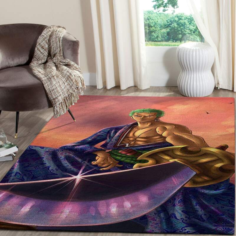 Zoro One Piece Rectangle Rug