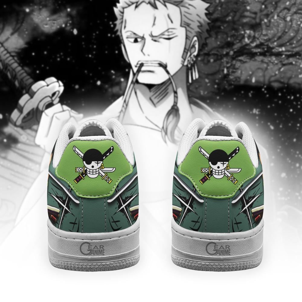 Zoro Santoryu Air Sneakers Custom Anime One Piece Shoes