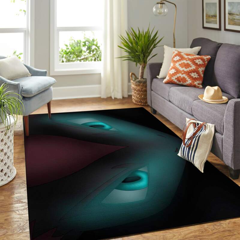 Zoroark Pokemon Carpet Floor Area Rectangle Rug