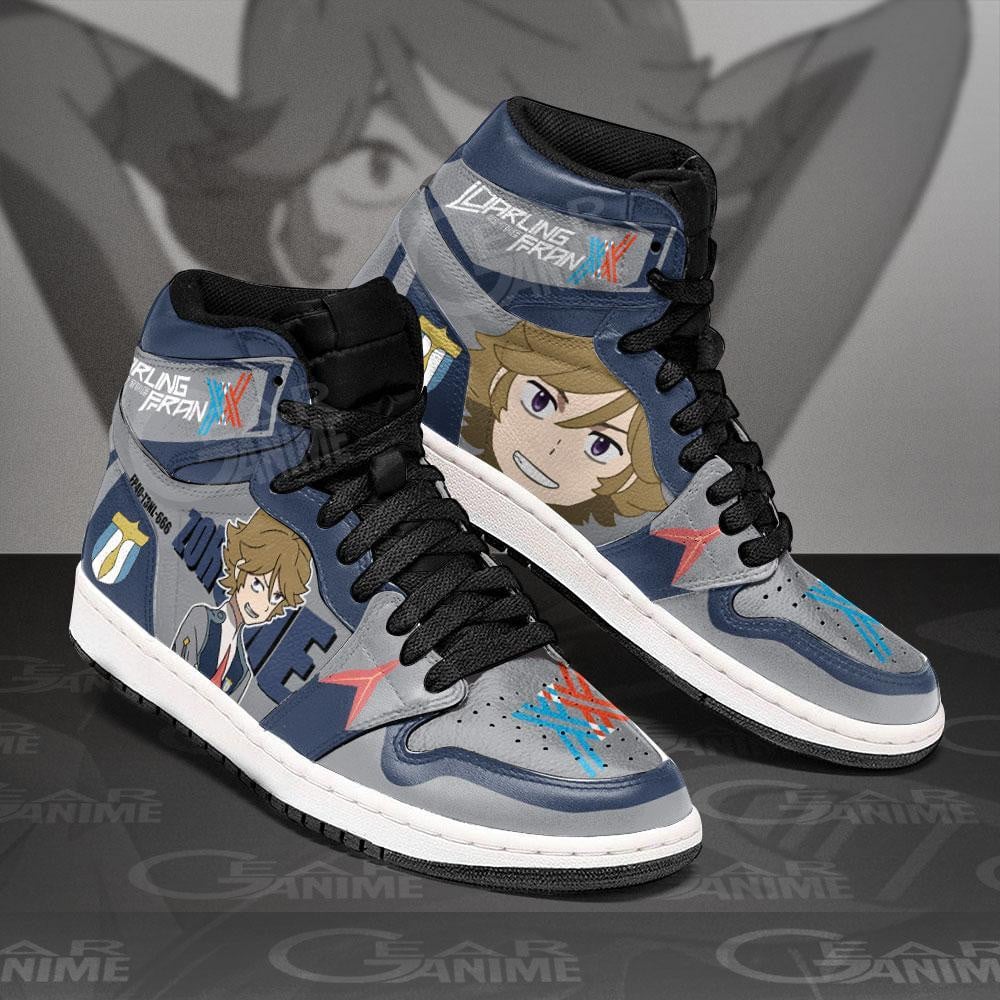 Zoromeo Darling In The Franxx JD1s Sneakers Code 666 Shoes, Air Jordan Hightop