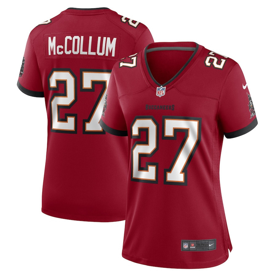 Zyon McCollum Tampa Bay Buccaneers Women’s Stitched Jersey – Red
