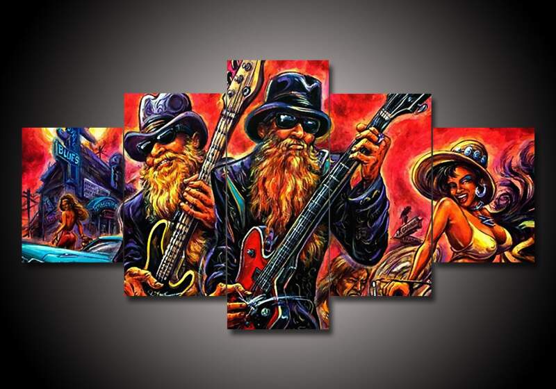 Zz Top – Music Canvas Art Wall Decor